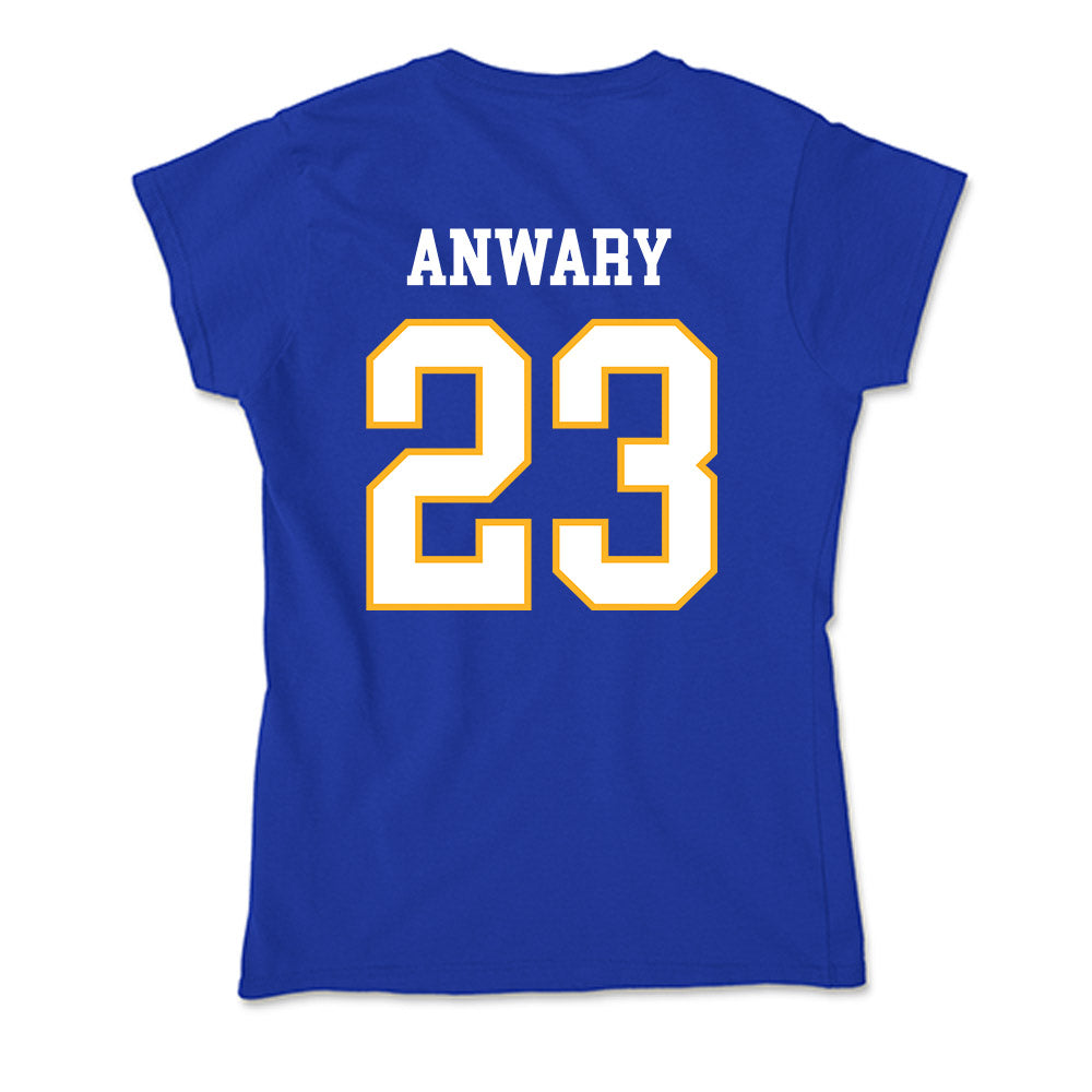 SJSU - NCAA Men's Soccer : Amir Anwary - Soft Style Women’s T-Shirt-1