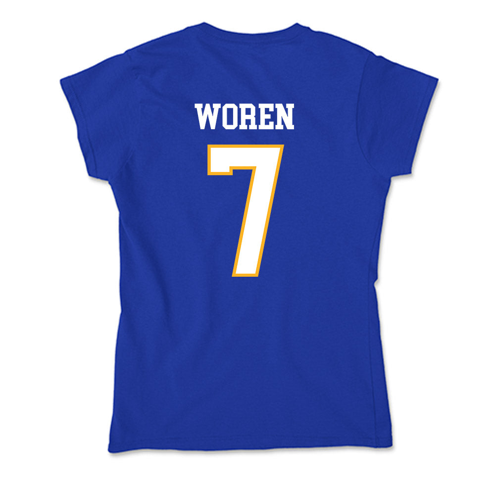 SJSU - NCAA Women's Water Polo : Sarah Woren - Soft Style Women’s T-Shirt-1