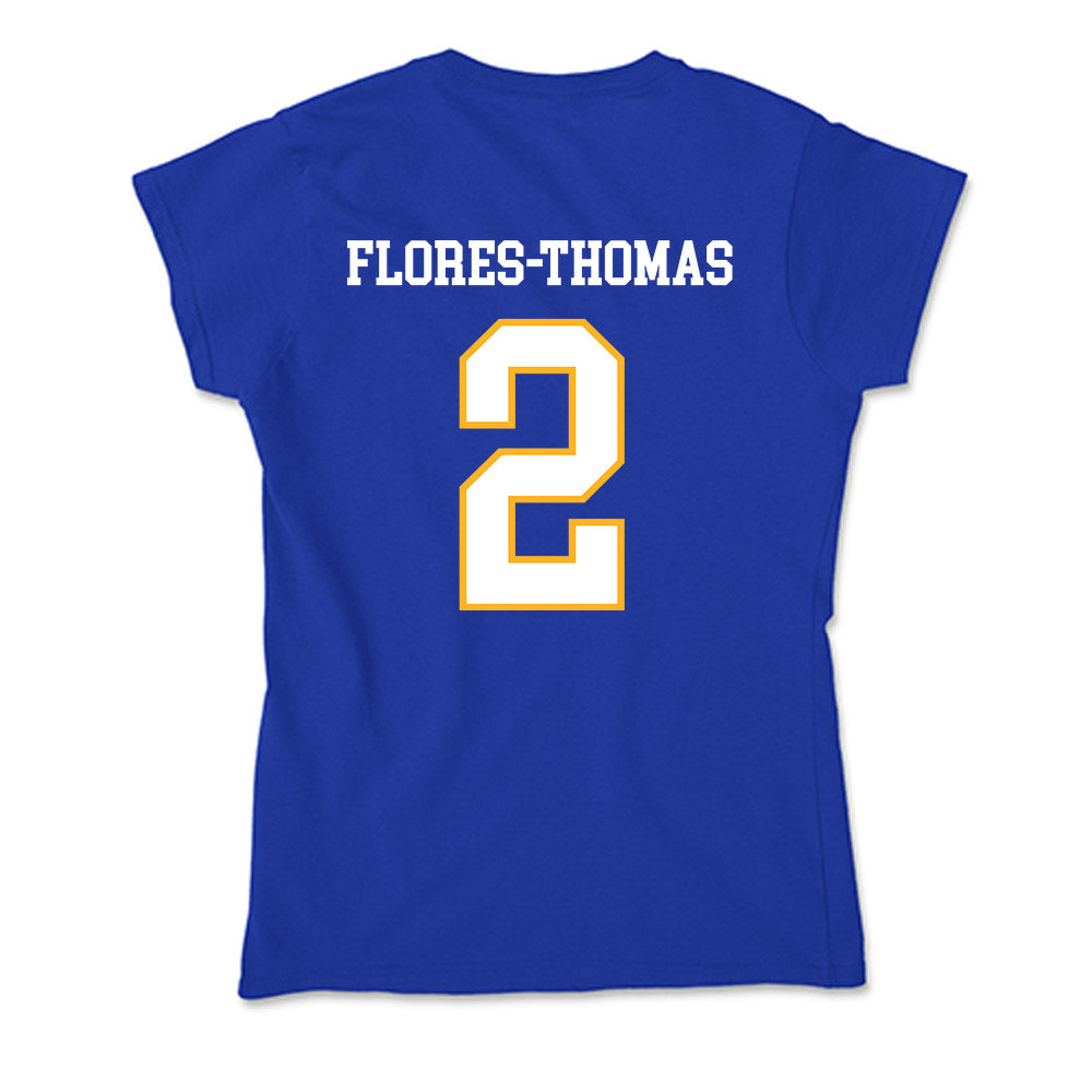 SJSU - NCAA Men's Soccer : Ruben Flores-Thomas - Soft Style Women’s T-Shirt-1