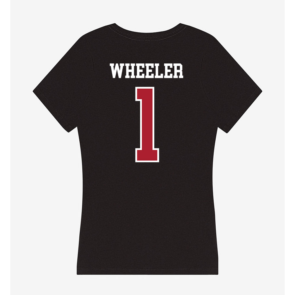 Nicholls State - NCAA Women's Soccer : Kaylin Wheeler - Women's V-Neck T-Shirt-1