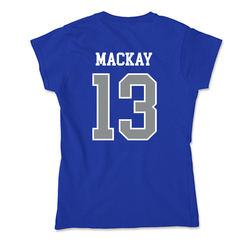 Memphis - NCAA Women's Soccer : Evelyn Mackay - Soft Style Women’s T-Shirt-1