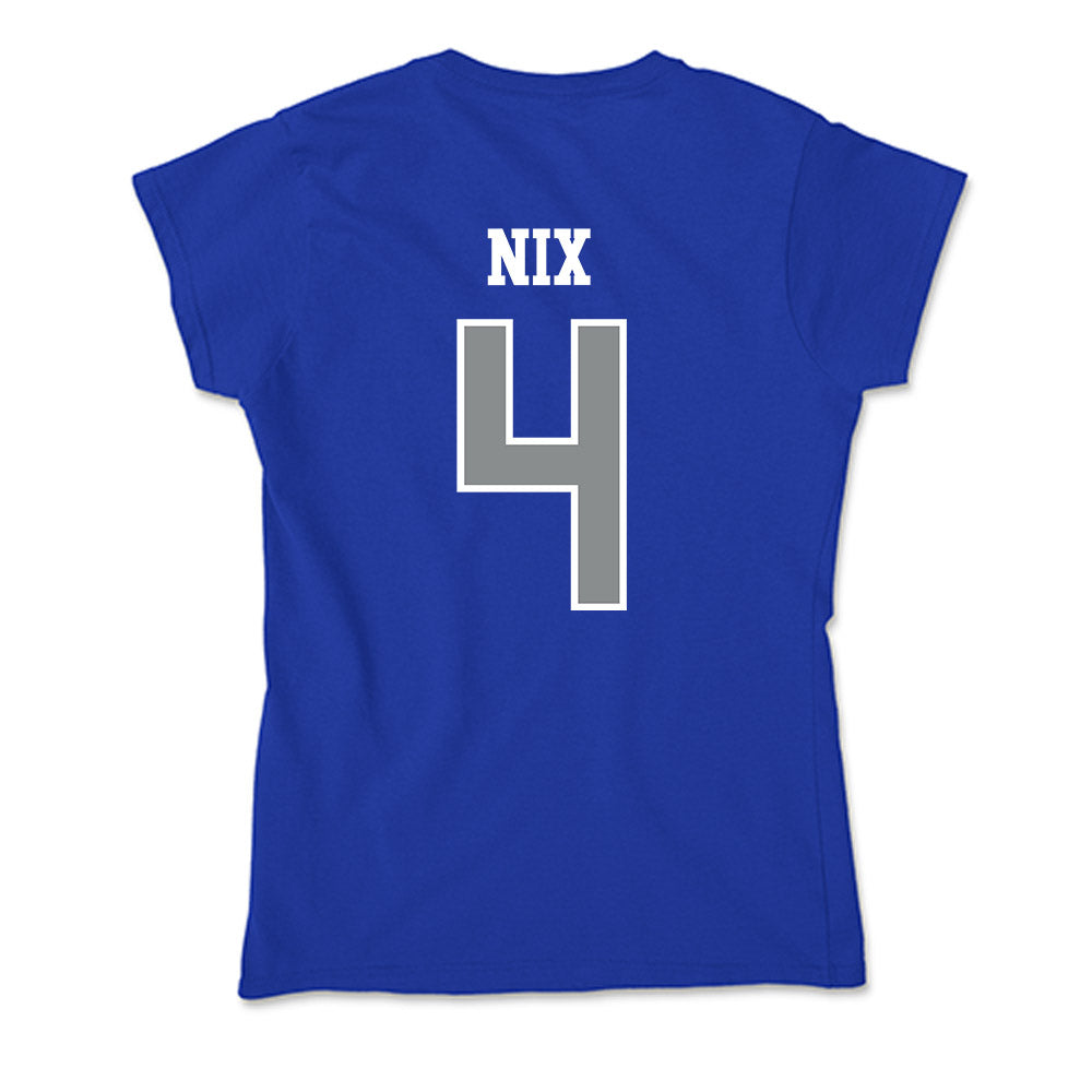 Memphis - NCAA Women's Volleyball : Courtney Nix - Soft Style Women’s T-Shirt-1