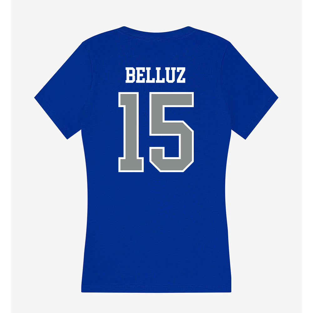 Memphis - NCAA Men's Soccer : Alessandro Belluz - Women's V-Neck T-Shirt-1