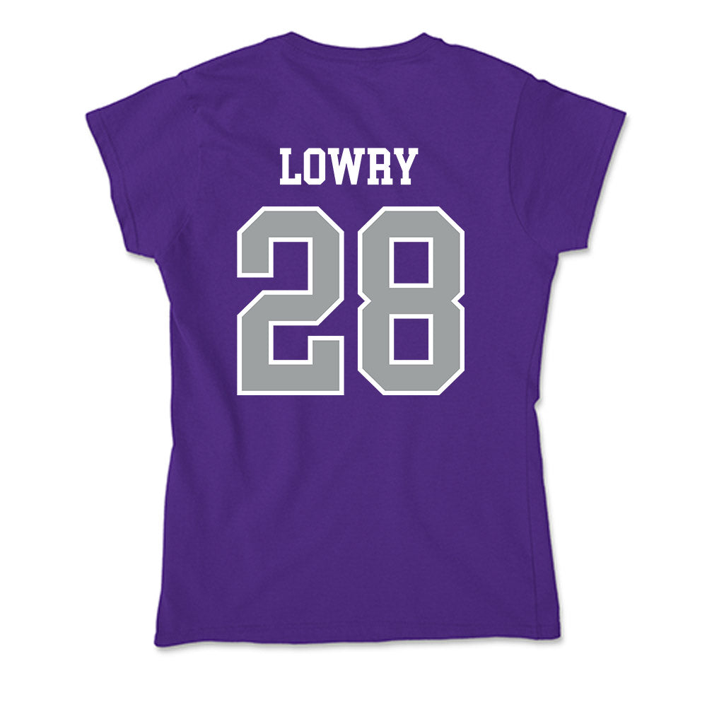 Tarleton State - NCAA Baseball : Cort Lowry - Soft Style Women’s T-Shirt-1