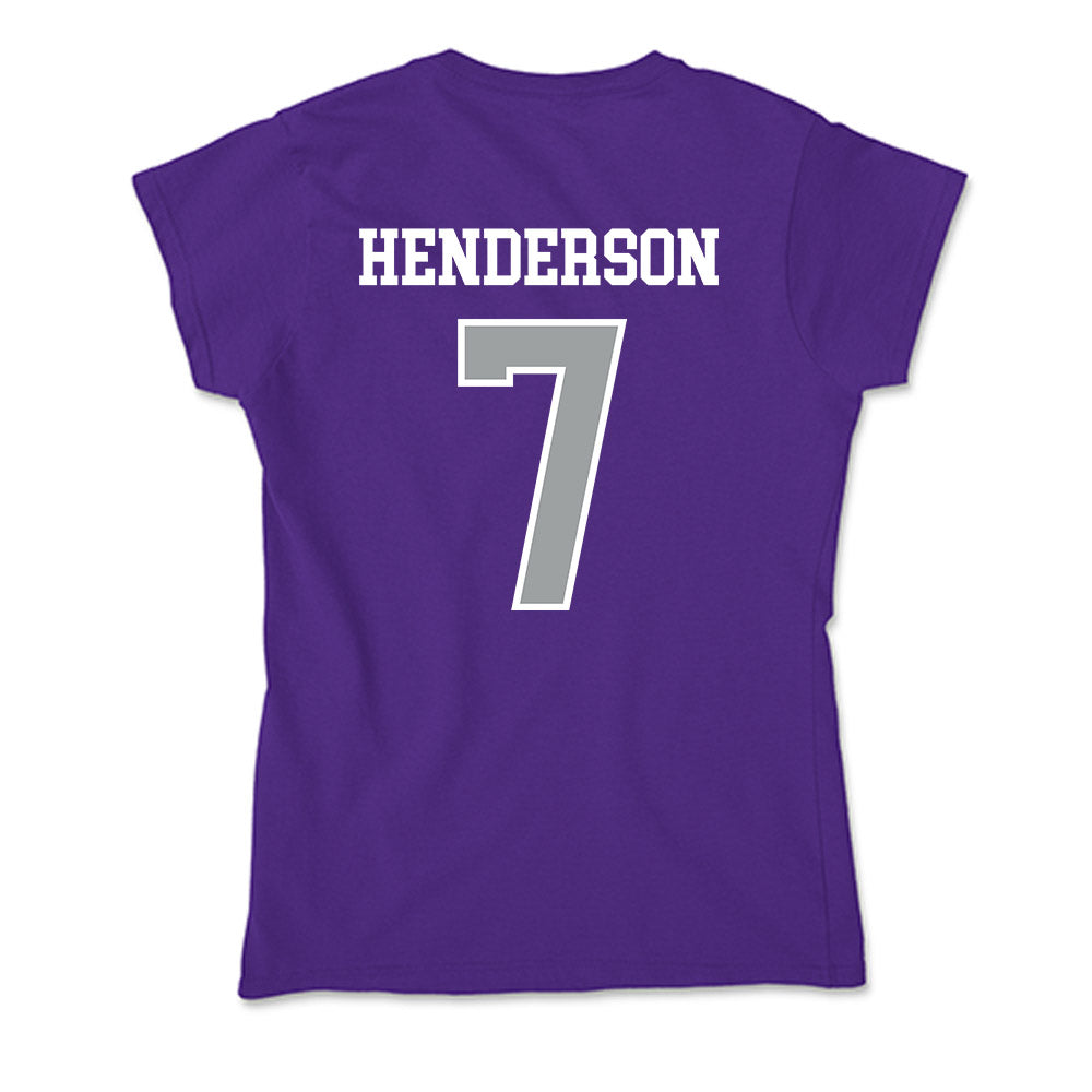 Tarleton State - NCAA Football : Mikey Henderson - Soft Style Women’s T-Shirt-1
