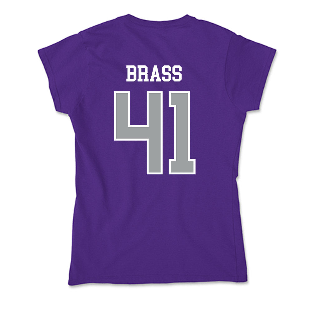 Tarleton State - NCAA Football : Reid Brass - Soft Style Women’s T-Shirt-1