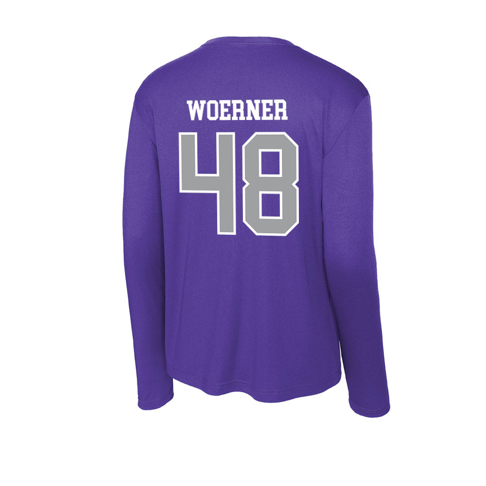 Tarleton State - NCAA Football : Reese Woerner - Activewear Long Sleeve T-Shirt-1