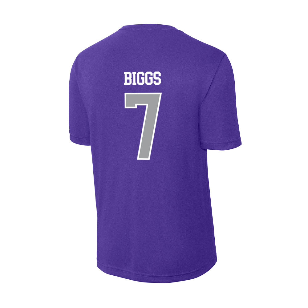 Tarleton State - NCAA Women's Volleyball : Taylynn Biggs - Activewear T-Shirt-1