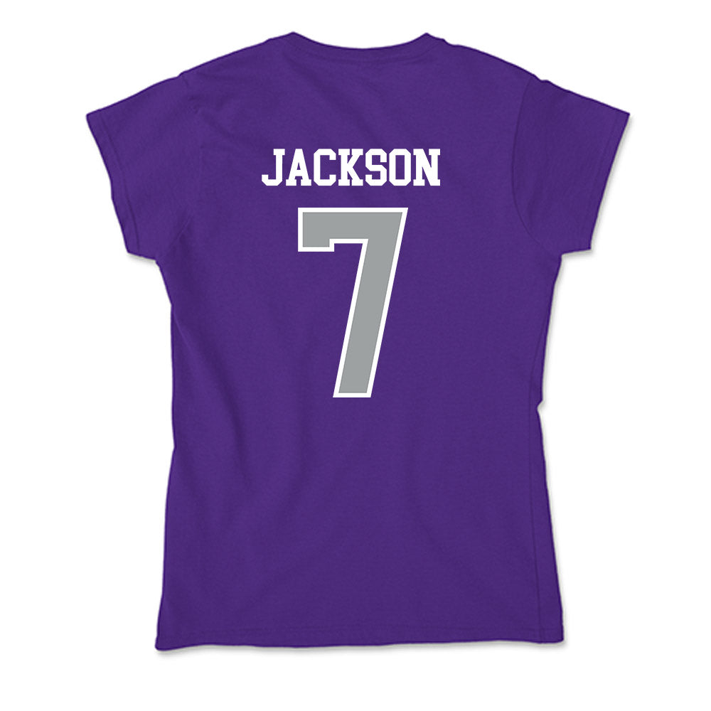 Tarleton State - NCAA Football : Jaylen Jackson - Soft Style Women’s T-Shirt-1