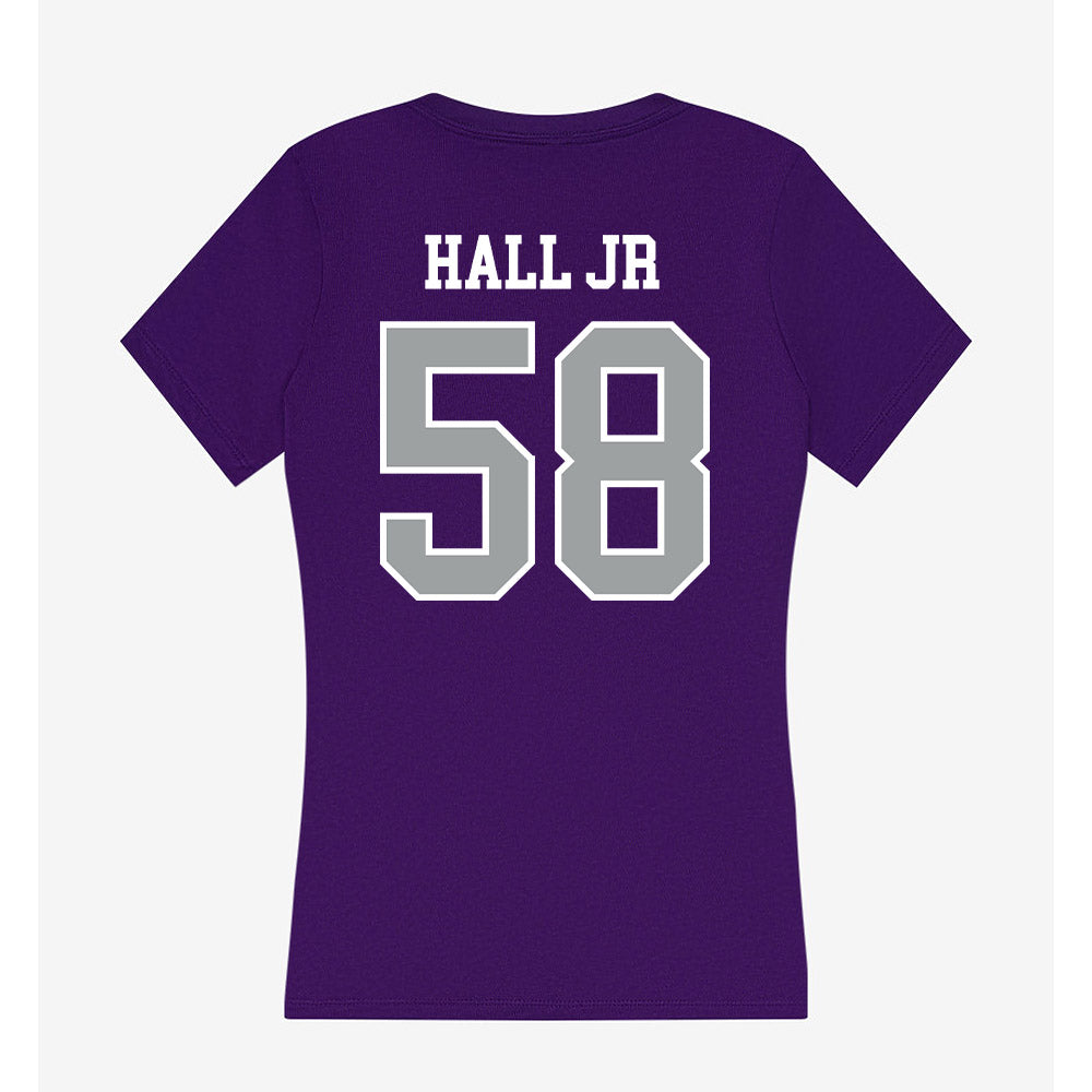 Tarleton State - NCAA Football : Artis Hall Jr - Women's V-Neck T-Shirt-1