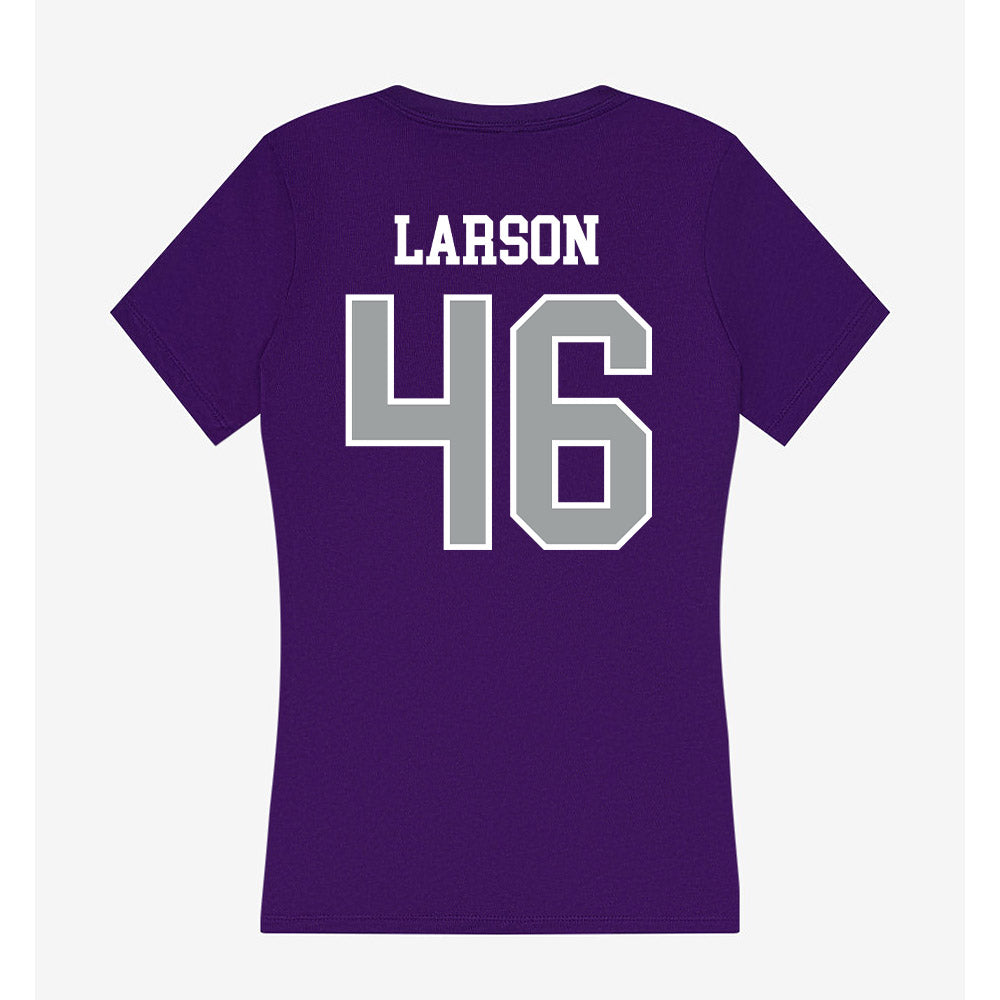 Tarleton State - NCAA Football : Brad Larson - Women's V-Neck T-Shirt-1