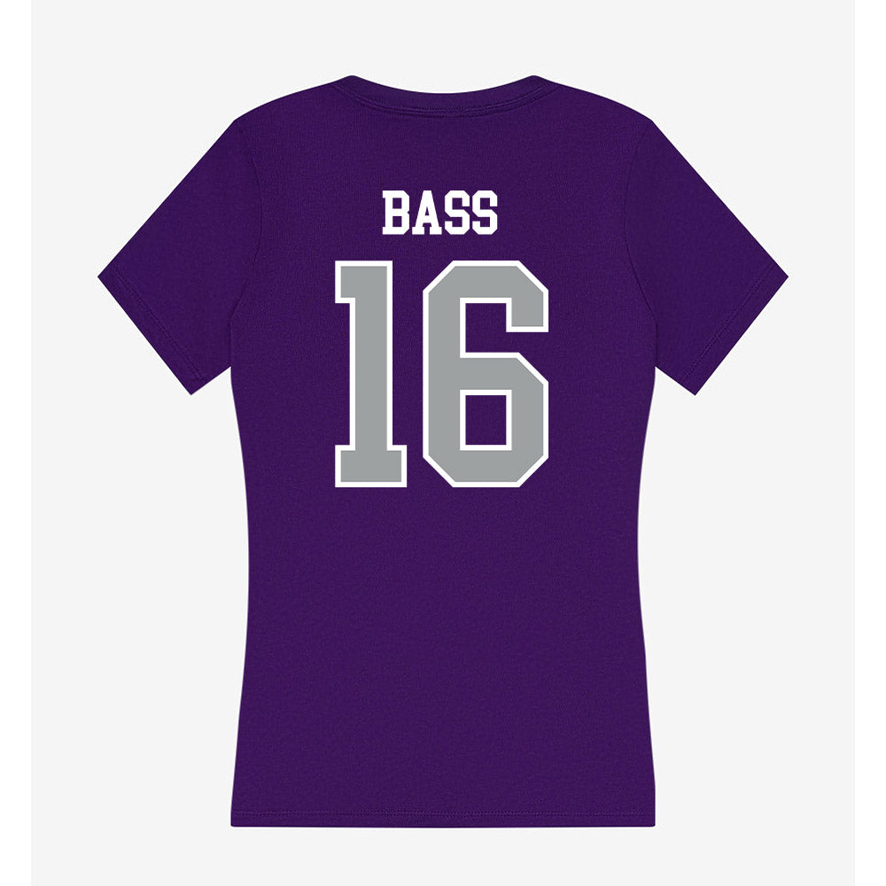Tarleton State - NCAA Women's Soccer : Jaycie Bass - Women's V-Neck T-Shirt-1