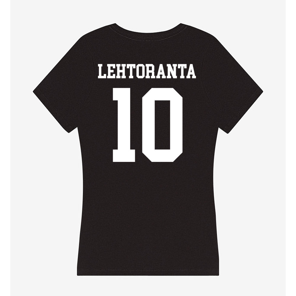 UNC Wilmington - NCAA Women's Volleyball : Larisa Lehtoranta - Women's V-Neck T-Shirt-1