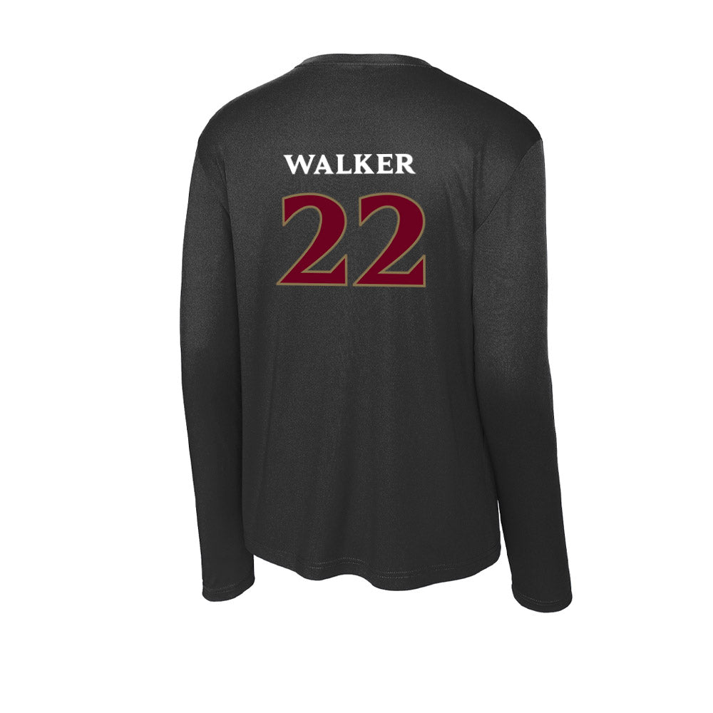 Elon - NCAA Women's Basketball : Tyana Walker - Activewear Long Sleeve T-Shirt-1