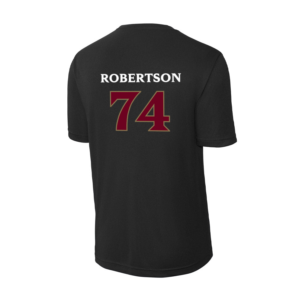 Elon - NCAA Football : Webb Robertson - Activewear T-Shirt-1