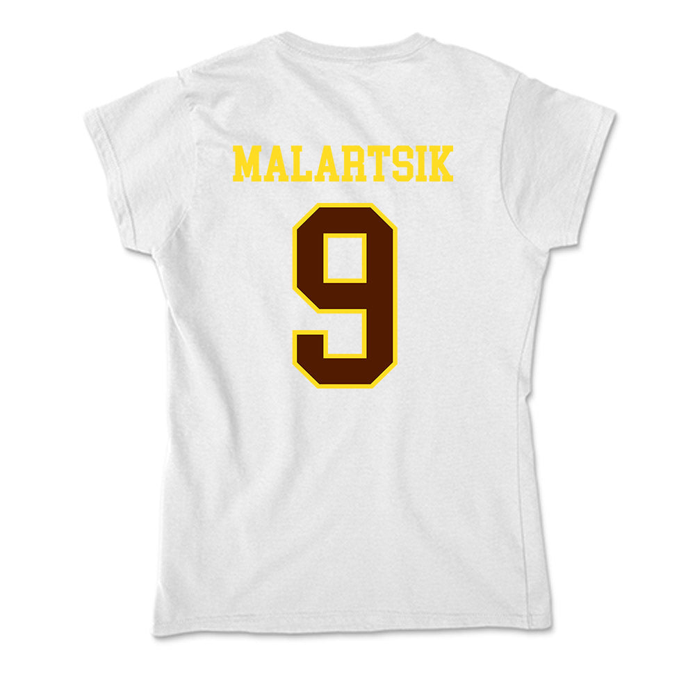 Western Michigan - NCAA Softball : Megan Malartsik - Soft Style Women’s T-Shirt-1