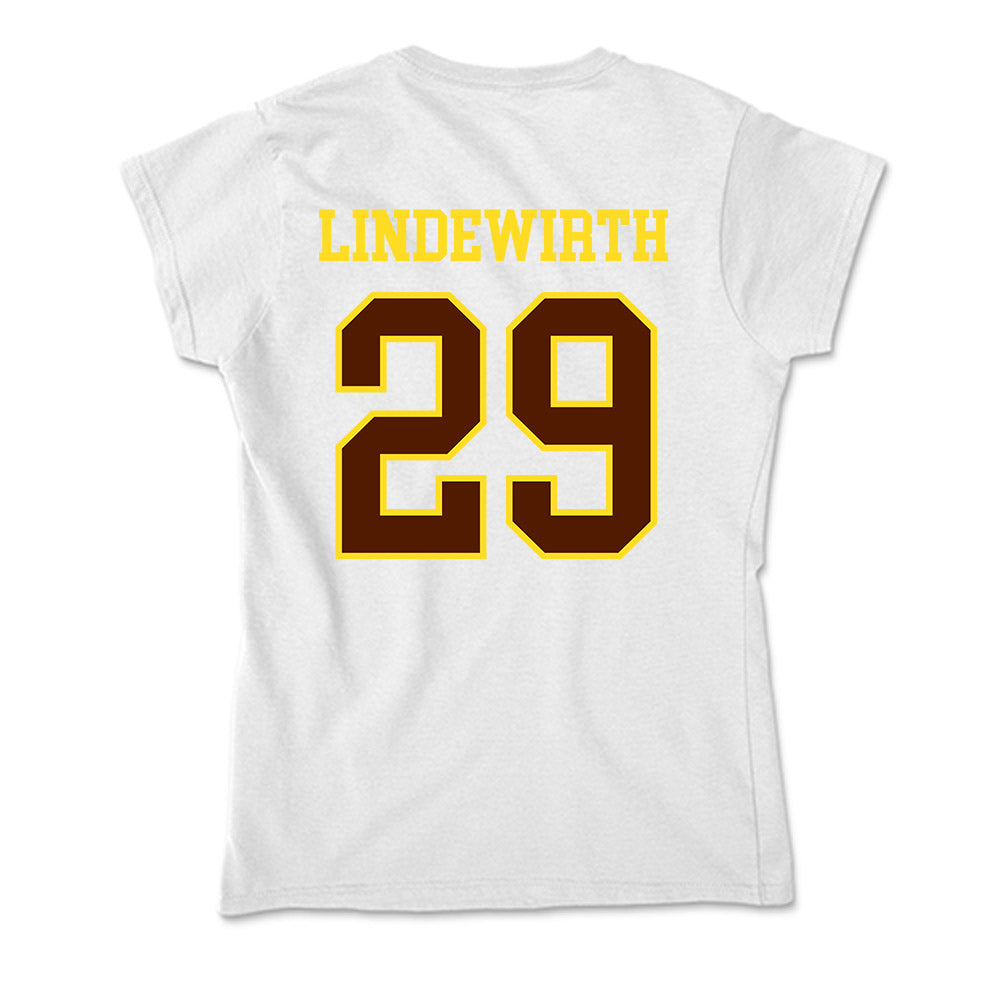 Western Michigan - NCAA Men's Soccer : Alex Lindewirth - Soft Style Women’s T-Shirt-1