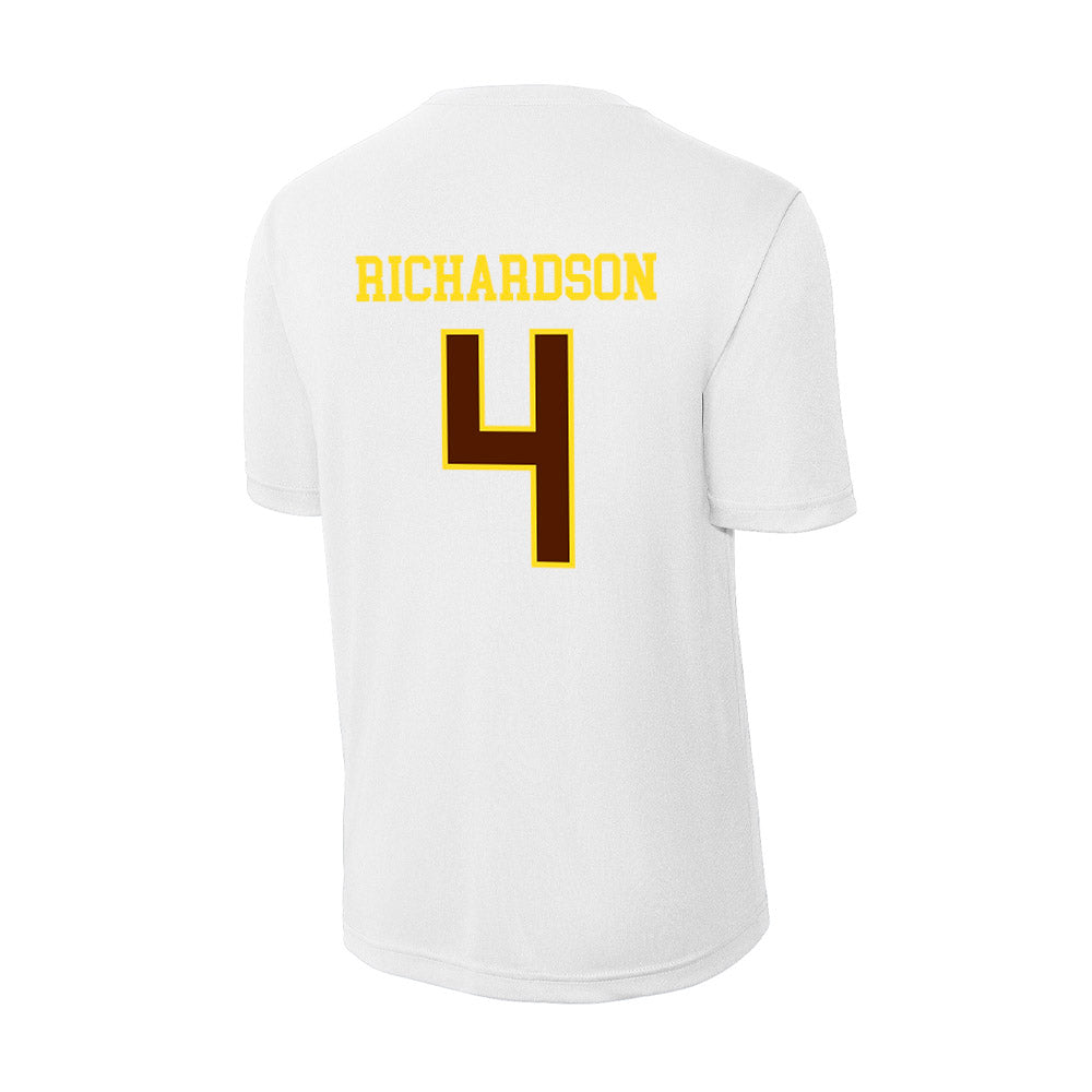 Western Michigan - NCAA Women's Basketball : DeAhna Richardson - Activewear T-Shirt-1