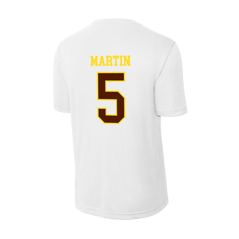 Western Michigan - NCAA Women's Soccer : Drew Martin - Activewear T-Shirt-1