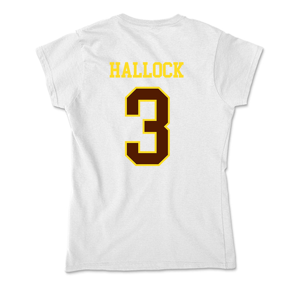 Western Michigan - NCAA Football : Tate Hallock - Soft Style Women’s T-Shirt-1