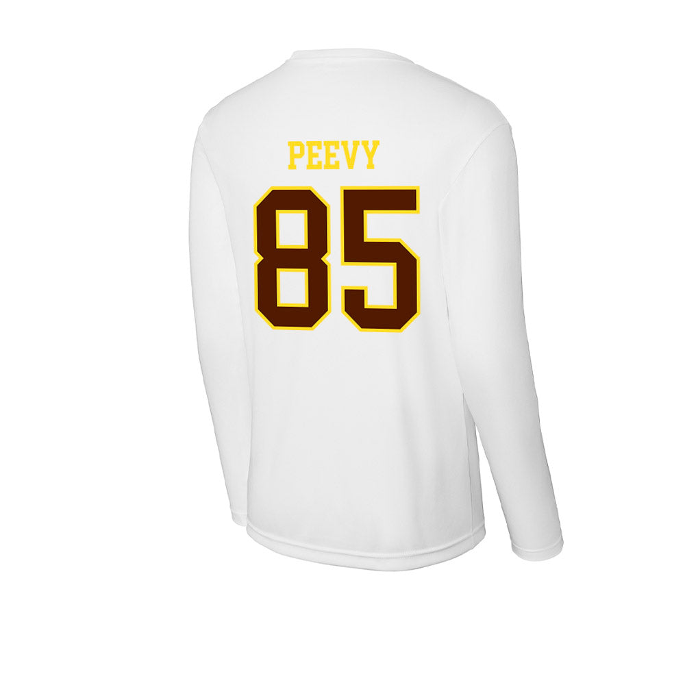 Western Michigan - NCAA Football : Braden Peevy - Activewear Long Sleeve T-Shirt-1
