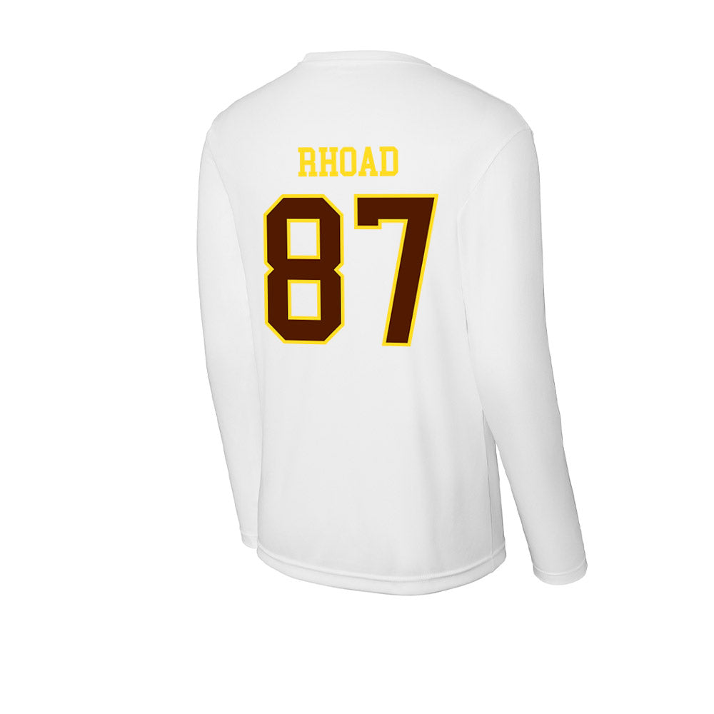 Western Michigan - NCAA Football : Brady Rhoad - Activewear Long Sleeve T-Shirt-1
