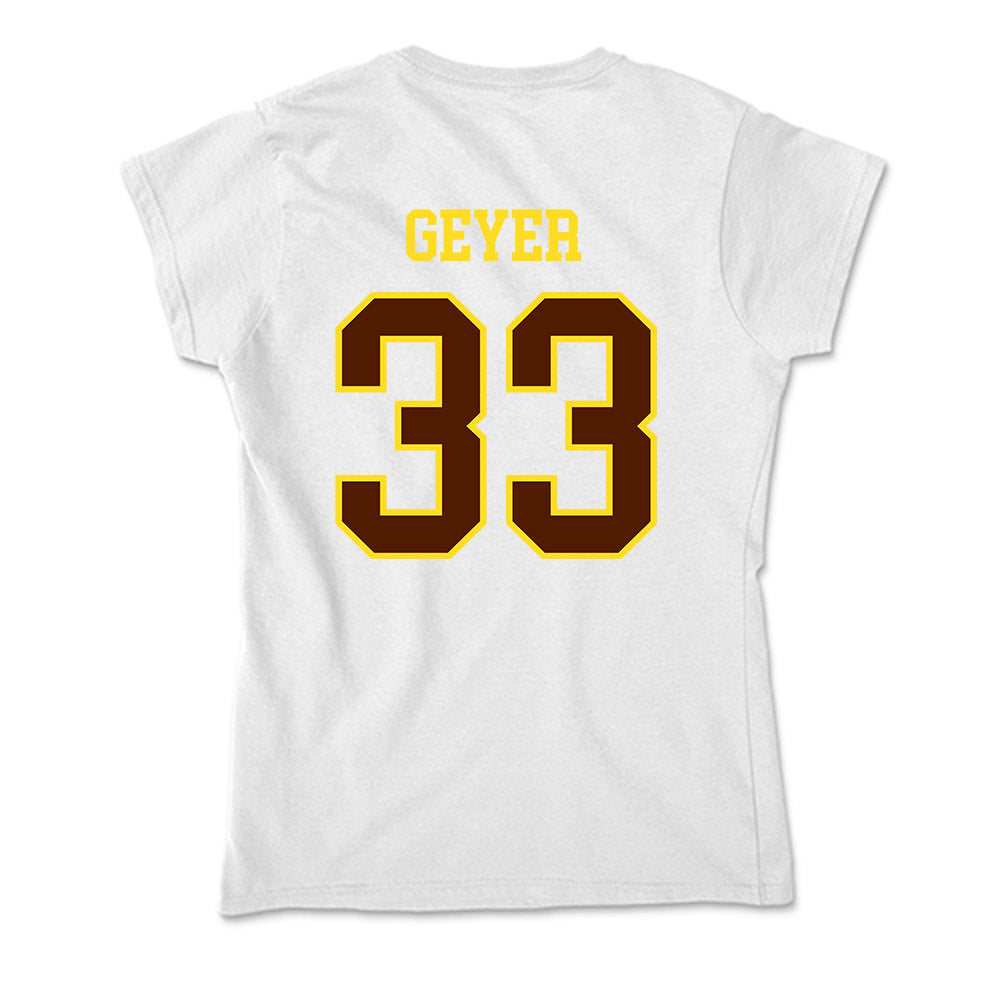 Western Michigan - NCAA Softball : Ava Geyer - Soft Style Women’s T-Shirt-1