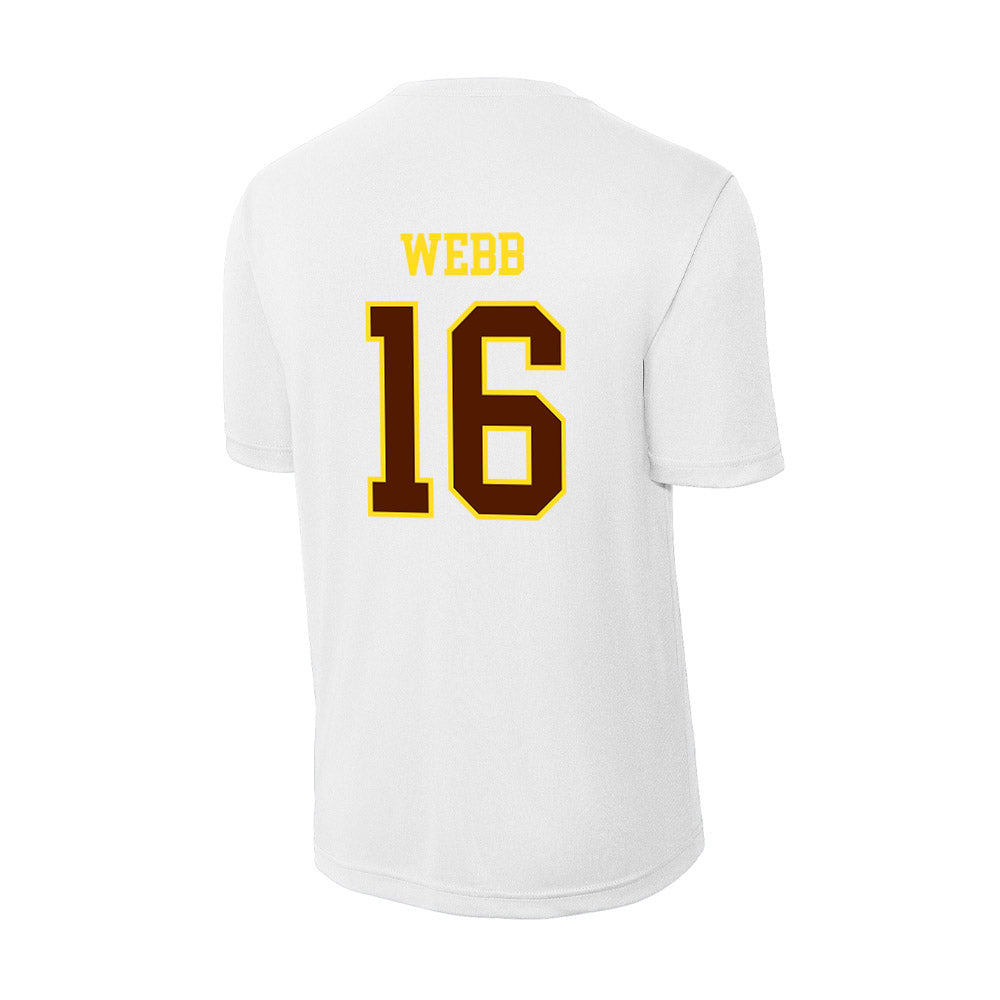 Western Michigan - NCAA Football : Corey Webb - Activewear T-Shirt-1