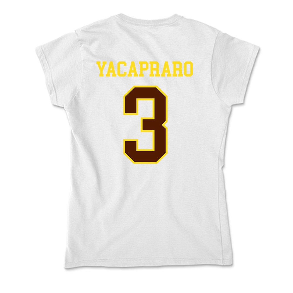 Western Michigan - NCAA Softball : Emily Yacapraro - Soft Style Women’s T-Shirt-1