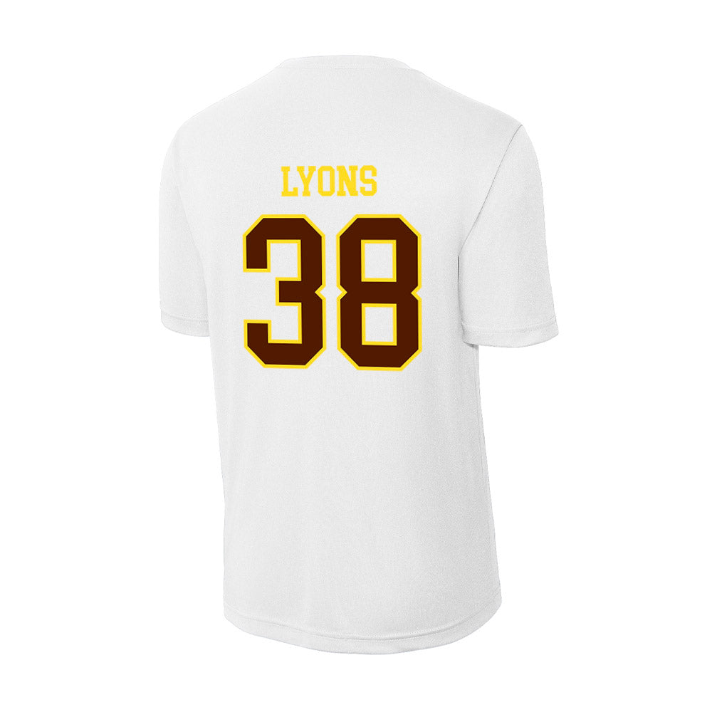 Western Michigan - NCAA Football : Spencer Lyons - Activewear T-Shirt-1