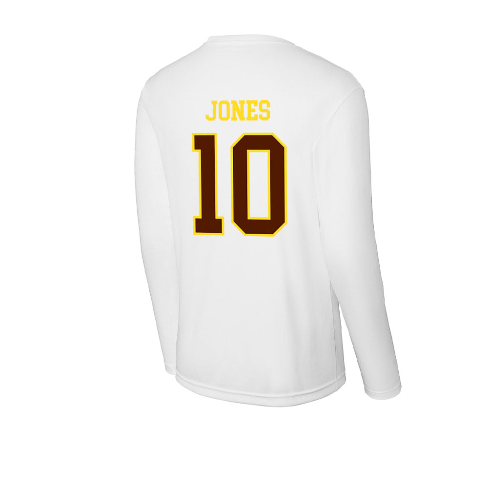 Western Michigan - NCAA Football : Brady Jones - Activewear Long Sleeve T-Shirt-1