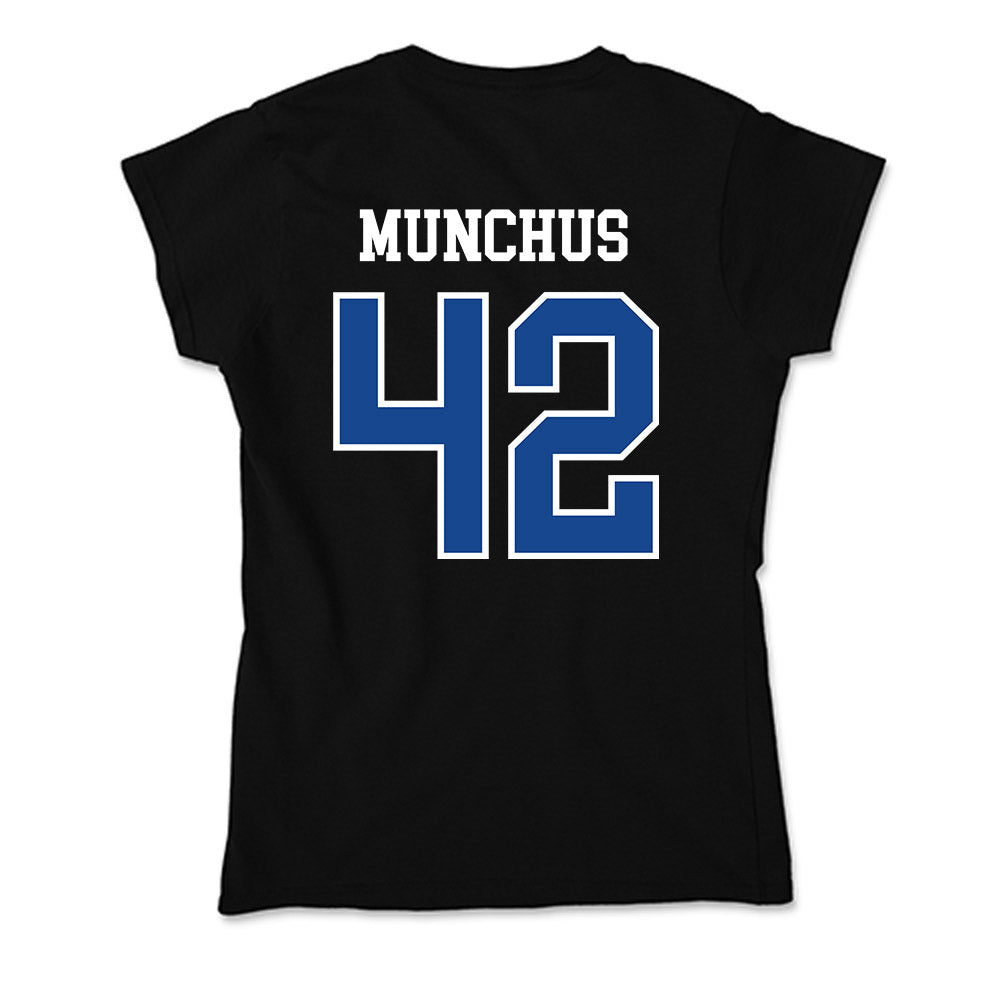 Hampton - NCAA Men's Lacrosse : Dylan Munchus - Classic Shersey Soft Style Women’s T-Shirt-1