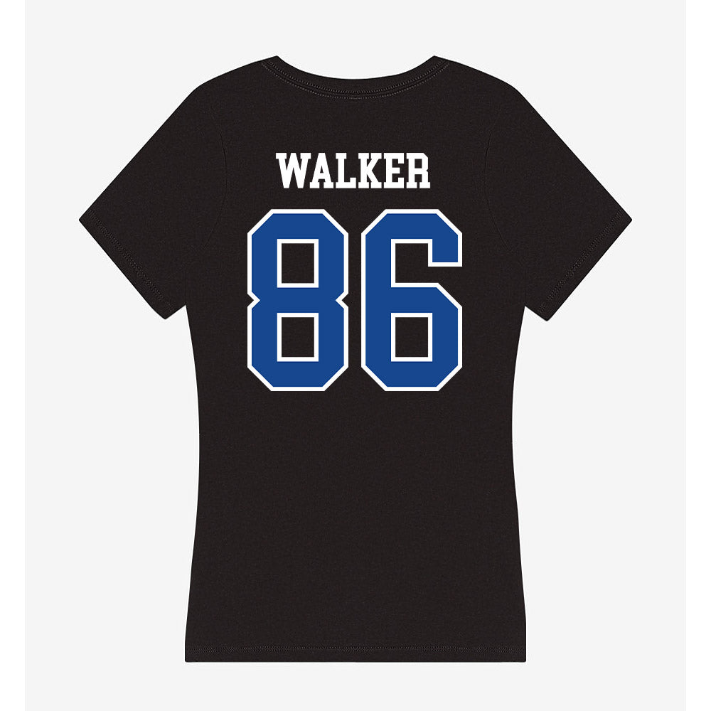 Hampton - NCAA Football : Jalen Walker - Classic Shersey Women's V-Neck T-Shirt-1