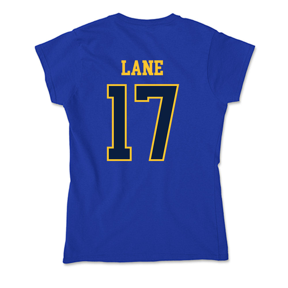 East Tennessee State - NCAA Football : Ethan Lane - Soft Style Women’s T-Shirt-1