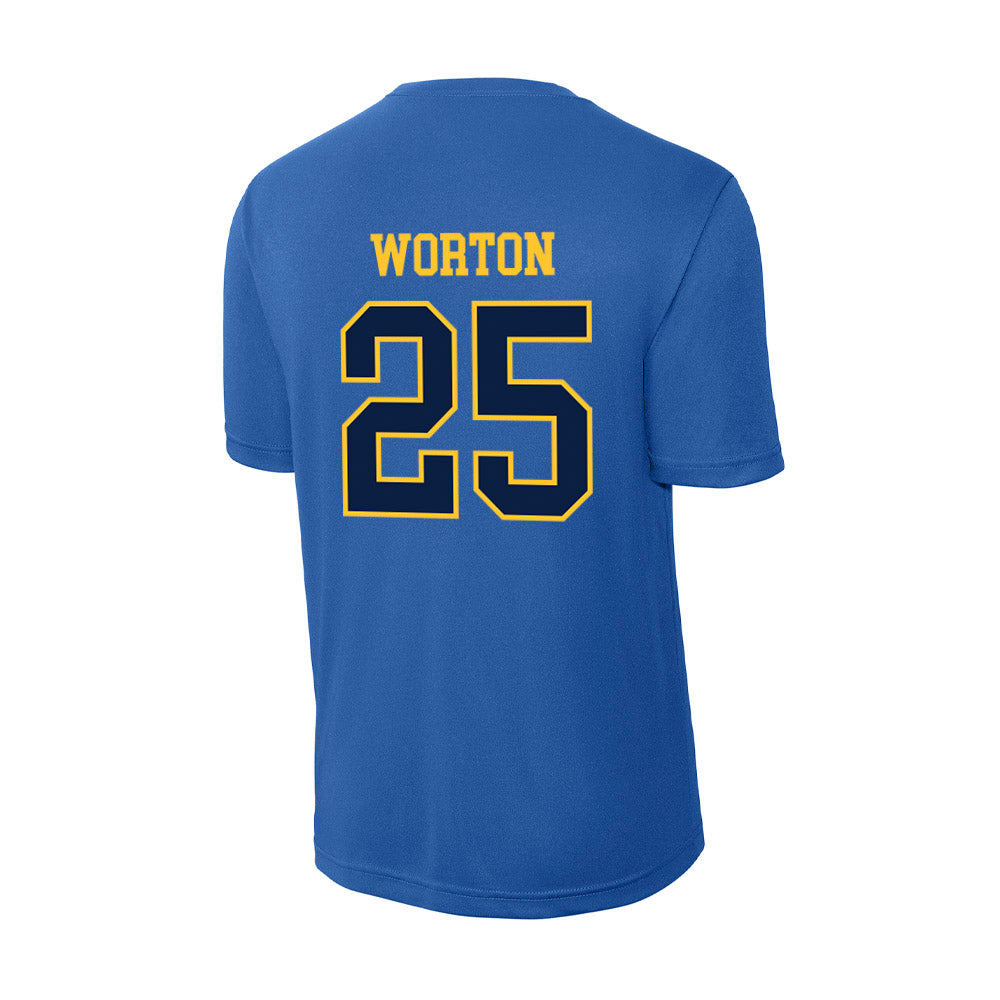 East Tennessee State - NCAA Men's Soccer : Shewit Worton - Activewear T-Shirt-1