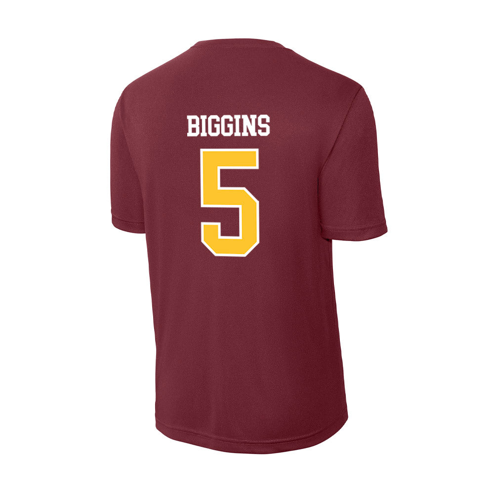 Central Michigan - NCAA Football : Nahree Biggins - Activewear T-Shirt-1