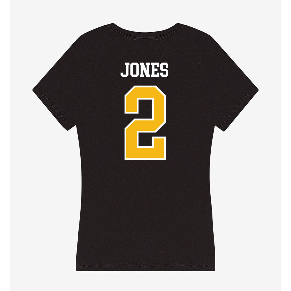 Northern Arizona - NCAA Football : Ty Jones - Women's V-Neck T-Shirt-1