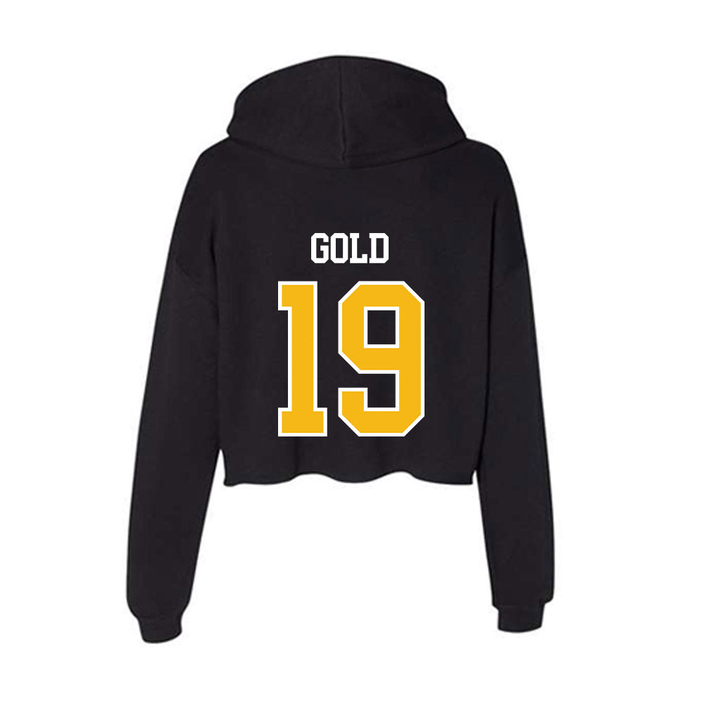 Northern Arizona - NCAA Women's Soccer : Camryn Gold - Women's Crop Fleece Hoodie-1