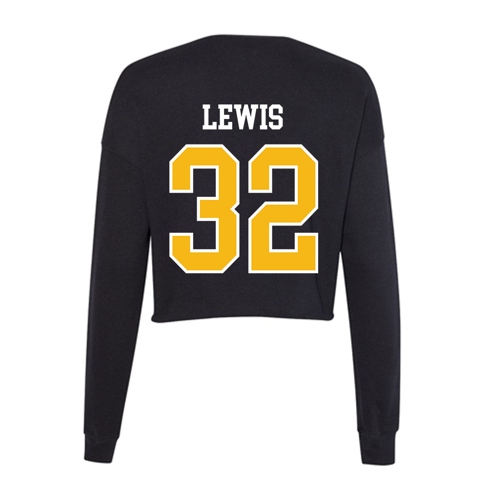 Northern Arizona - NCAA Women's Soccer : morgan lewis - Women's Cropped Crew Fleece-1