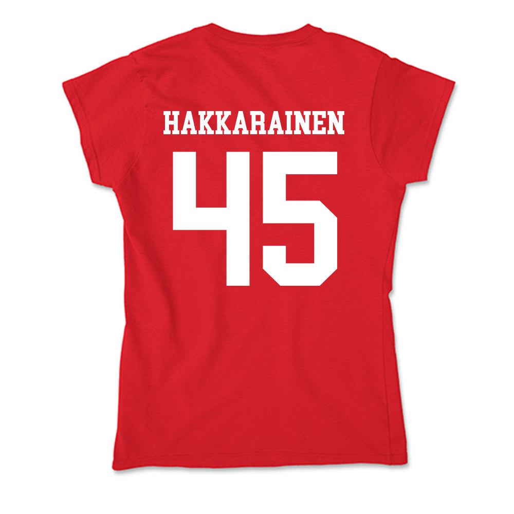 New Mexico - NCAA Women's Basketball : Lilli Hakkarainen - Soft Style Women’s T-Shirt-1