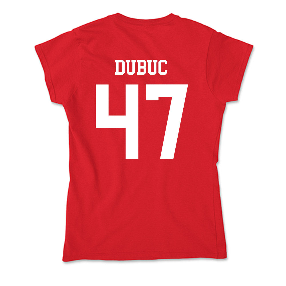 New Mexico - NCAA Football : Trey Dubuc - Soft Style Women’s T-Shirt-1