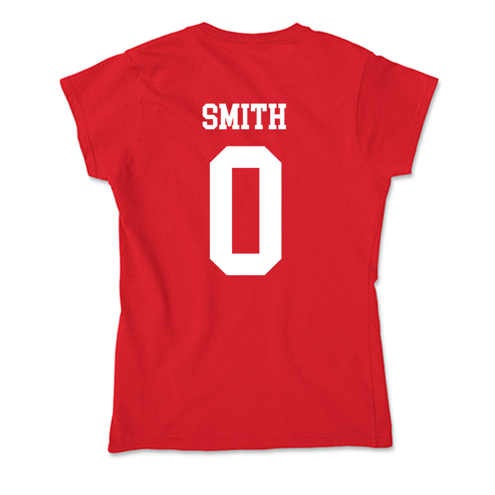 New Mexico - NCAA Football : Zhaiel Smith - Soft Style Women’s T-Shirt-1