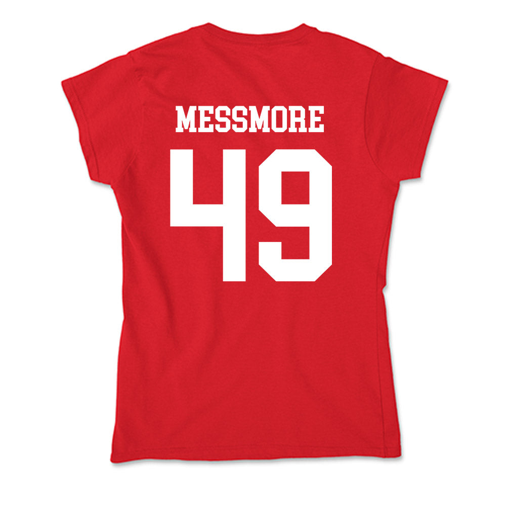 New Mexico - NCAA Baseball : Jack Messmore - Soft Style Women’s T-Shirt-1