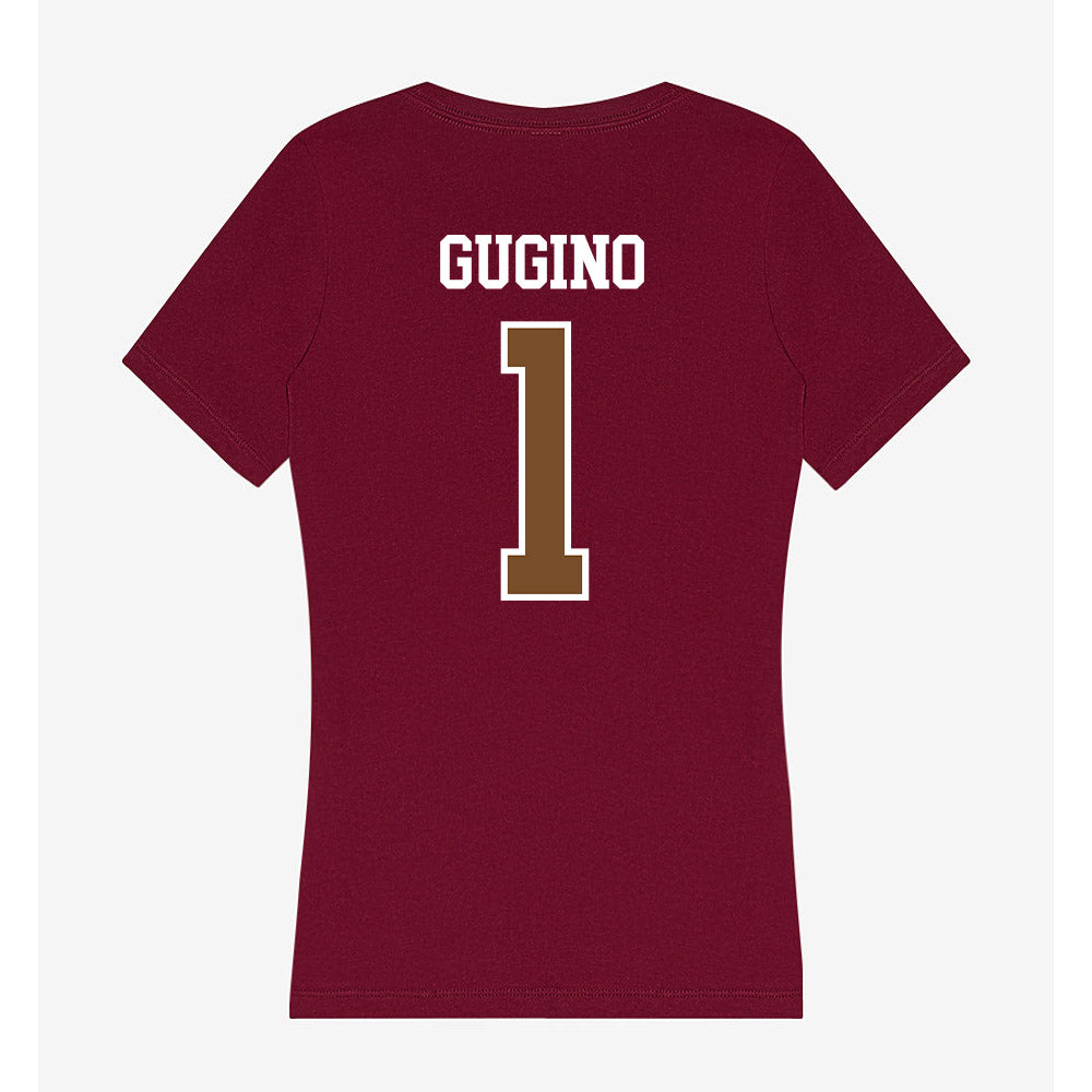 Montana - NCAA Softball : Layla Gugino - Women's V-Neck T-Shirt-1