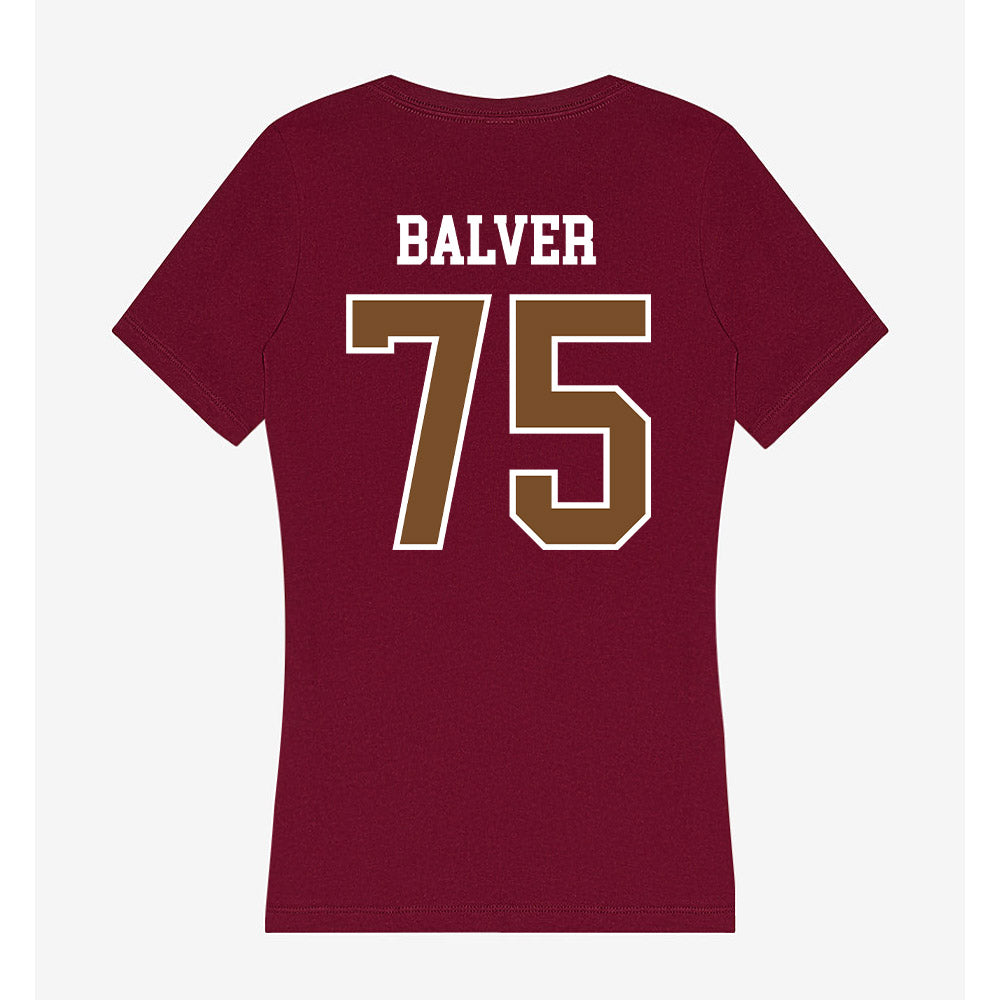 Montana - NCAA Football : jose balver - Women's V-Neck T-Shirt-1