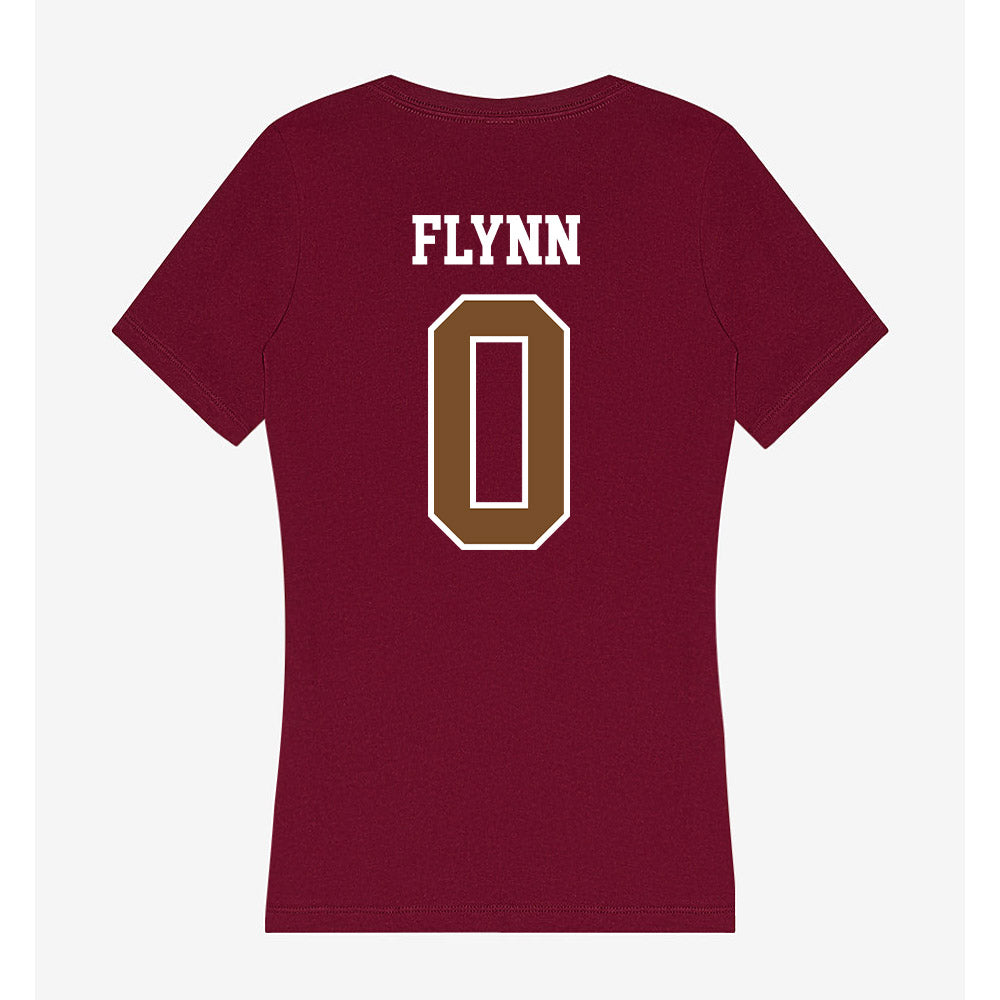 Montana - NCAA Women's Soccer : Bayliss Flynn - Women's V-Neck T-Shirt-1