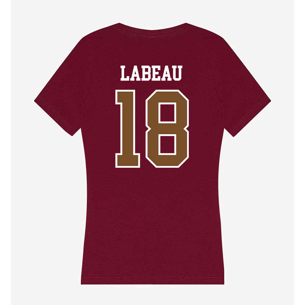 Montana - NCAA Women's Volleyball : Olivia LaBeau - Women's V-Neck T-Shirt-1