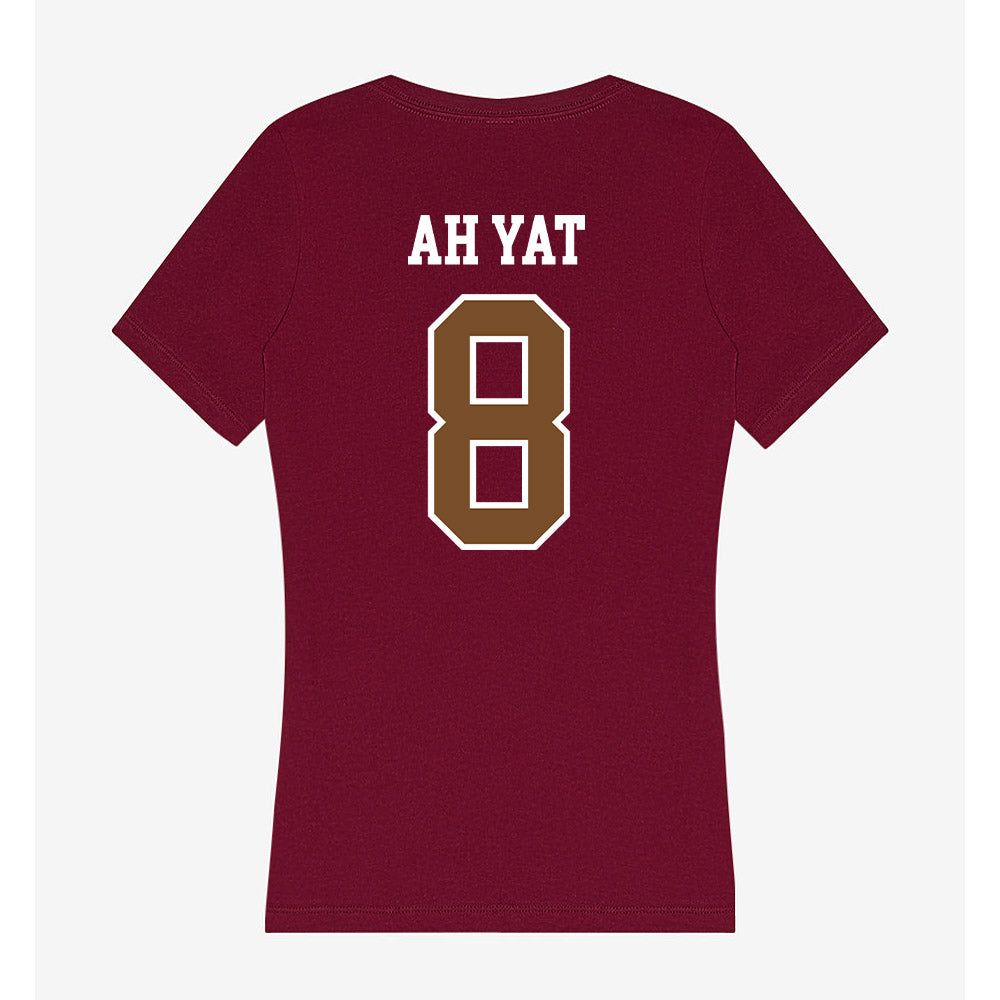 Montana - NCAA Football : Keali'i Ah Yat - Women's V-Neck T-Shirt-1