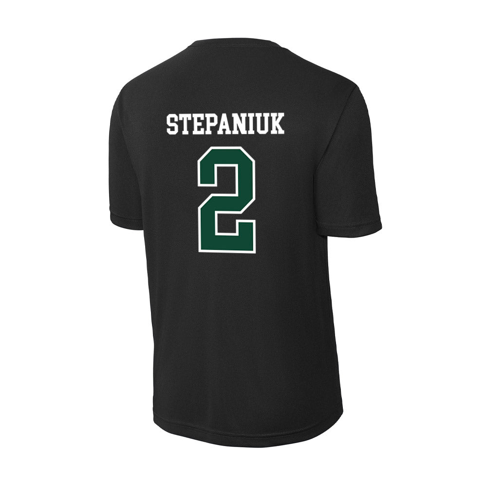 Portland State - NCAA Women's Volleyball : Paige Stepaniuk - Activewear T-Shirt-1