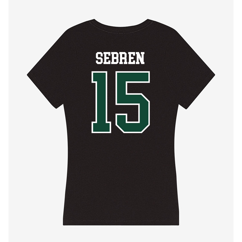 Portland State - NCAA Women's Soccer : Addison Sebren - Women's V-Neck T-Shirt-1